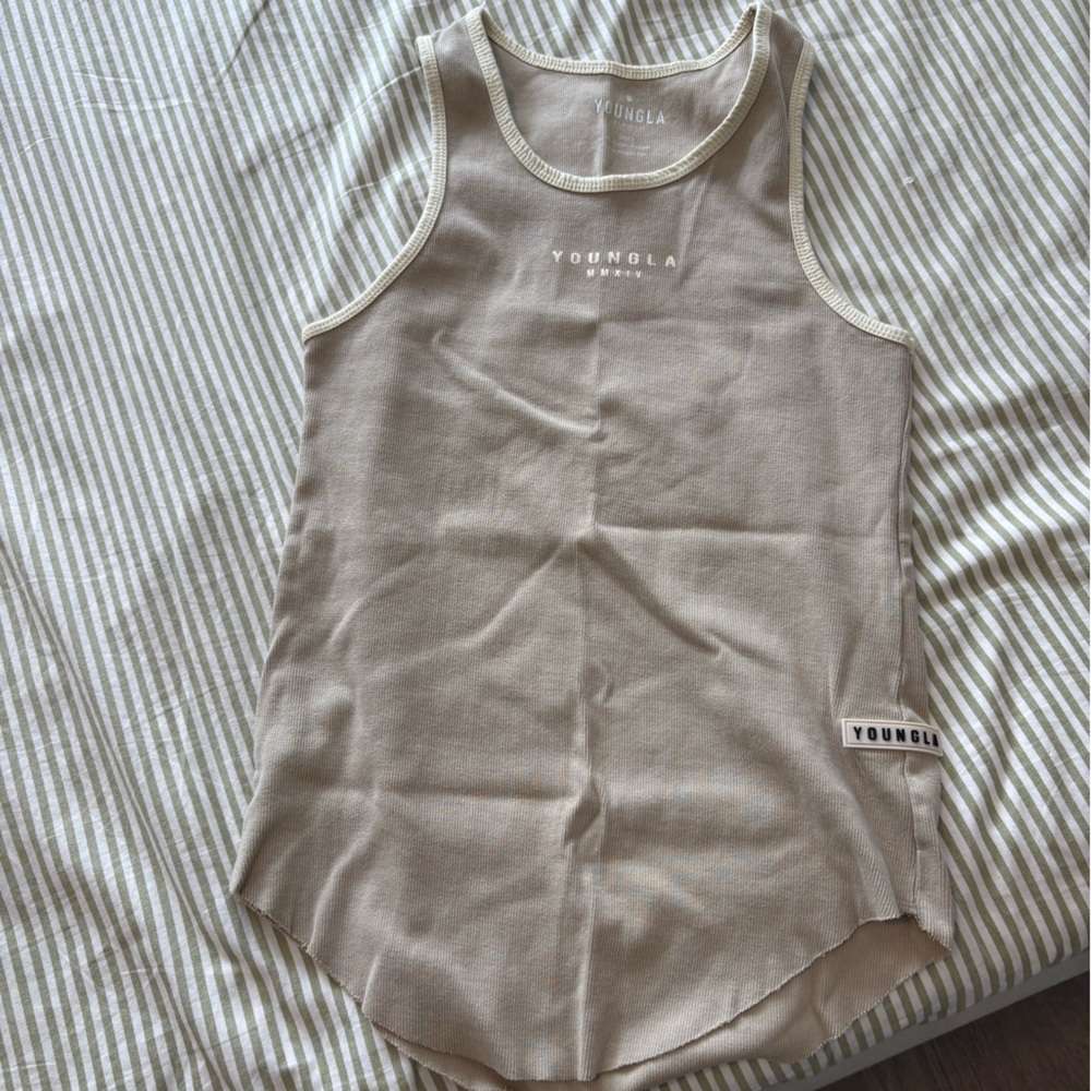 YoungLA Beige Tank Top